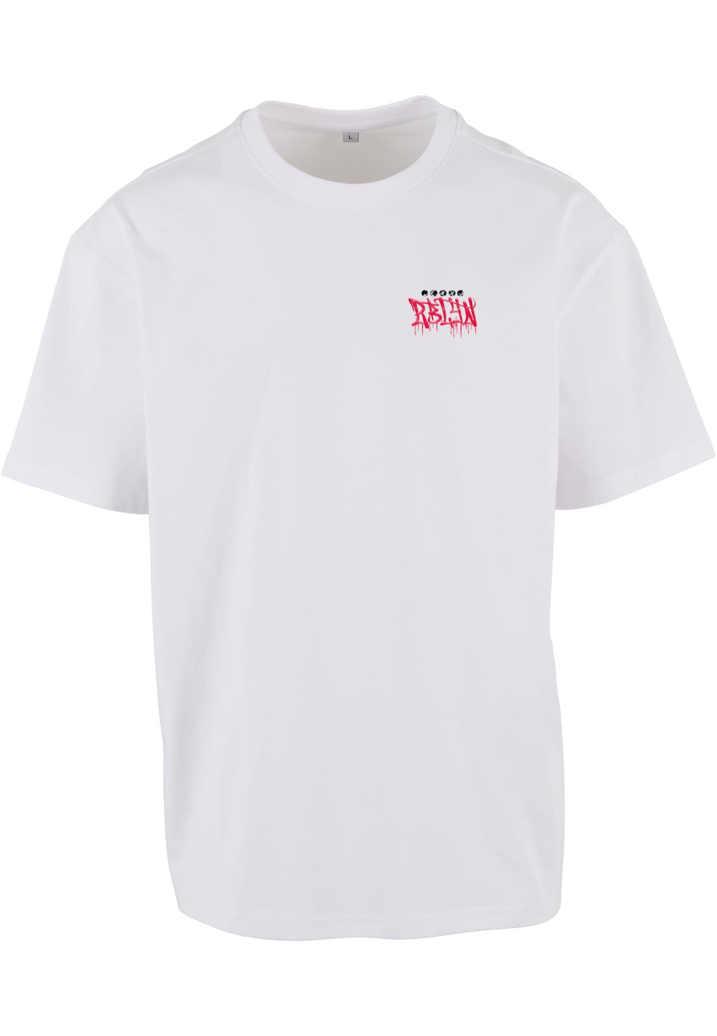 Oversize LFTS Grafitti white 200 gsm²
