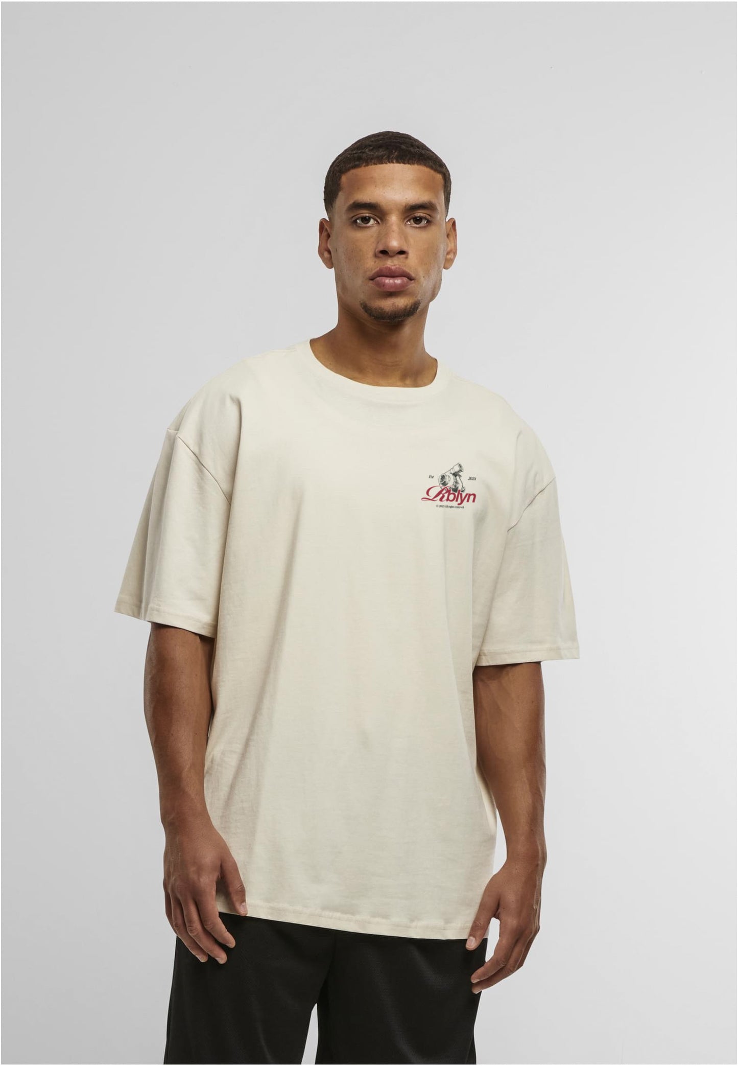 Oversize Turbo Shirt beige 200 gsm²