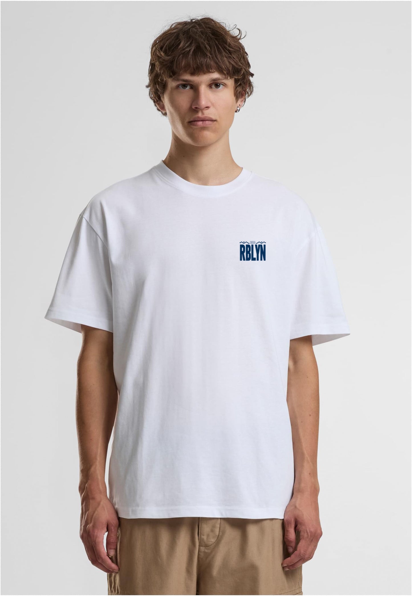 Oversize Racing Shirt white 200 gsm²