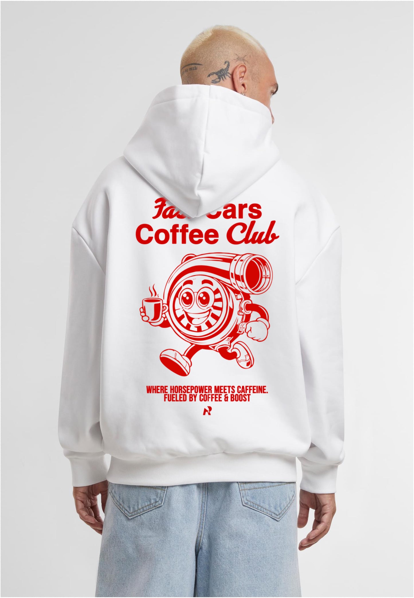 Oversize Coffee Hoodie 500 gsm²
