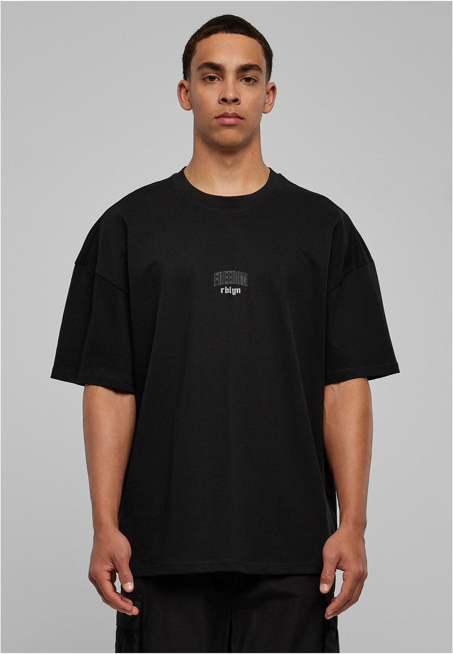 Oversize FREEDOM Eagle Shirt black 300 gsm²