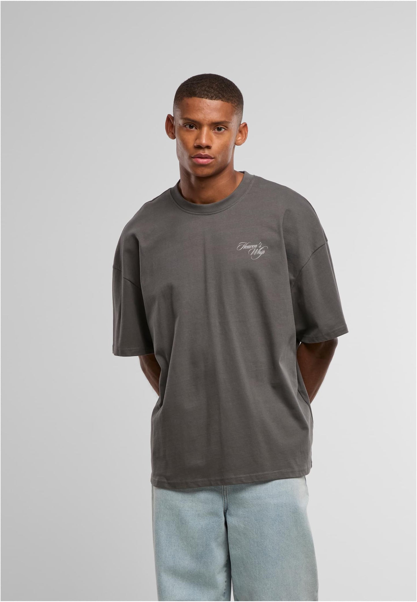 Oversize Heaven‘s Whip Shirt grey 300 gsm²
