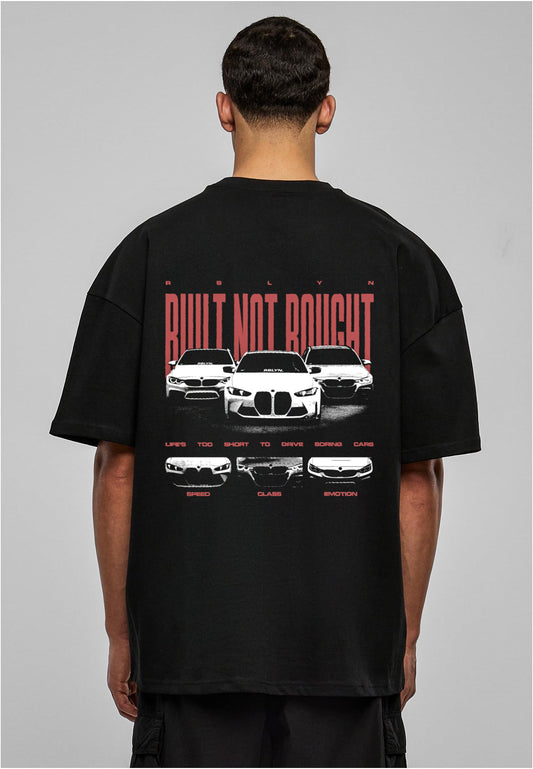 Oversize BuiltNotBought Shirt black 300 gsm²