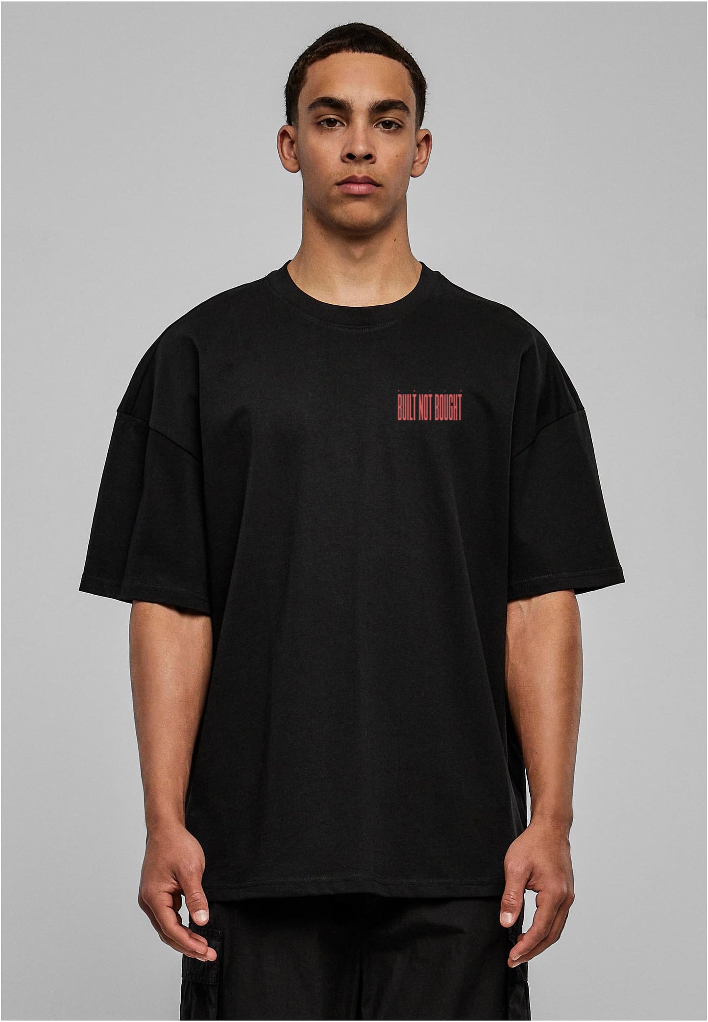 Oversize BuiltNotBought Shirt black 300 gsm²