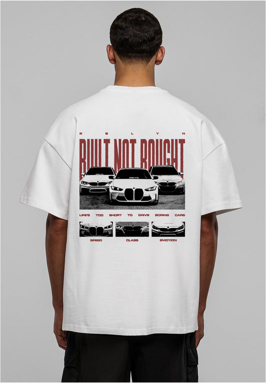 Oversize BuiltNotBought Shirt white 300 gsm²